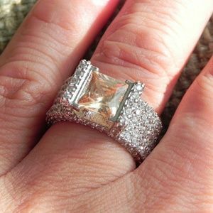 Vintage Brown-Pink Morganite & Zircon